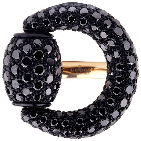 gucci ring black